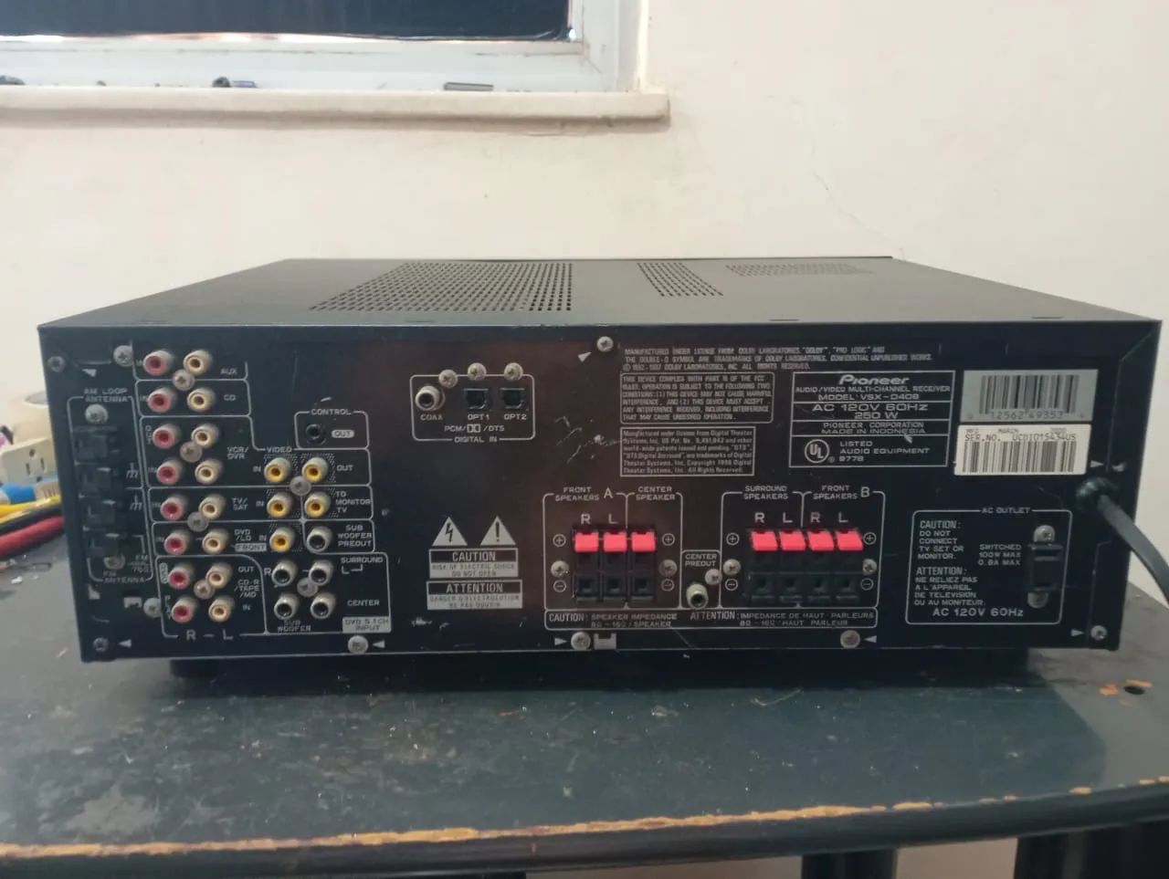Receiver Pioneer VSX-D409 - Foto 2