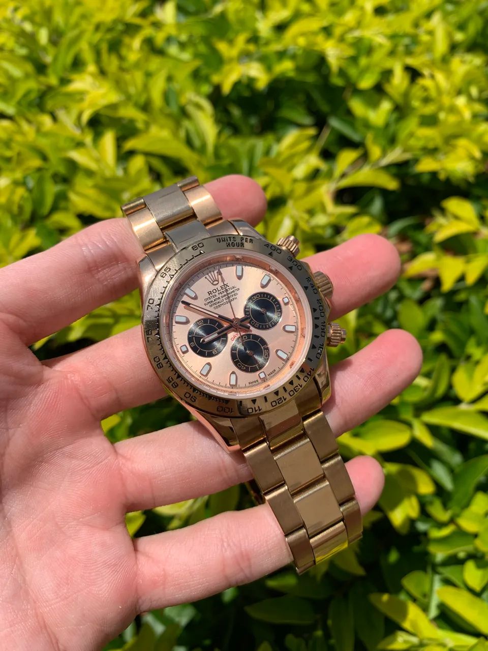 RELÓGIO AUTOMÁTICO ROLEX DAYTONA EVEROSE GOLD  - Foto 3