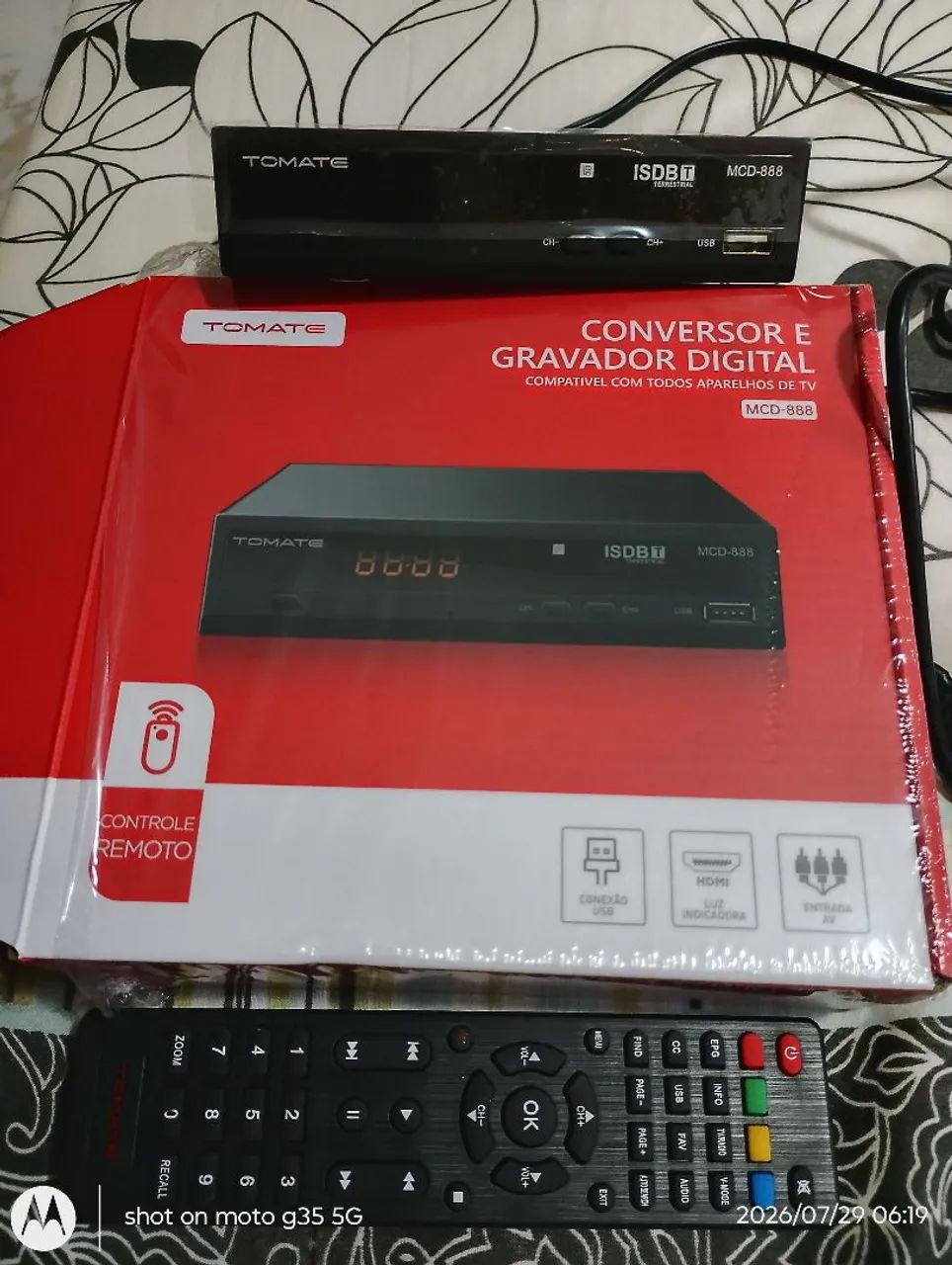 Conversor digital HDTV (novo) - Foto 3
