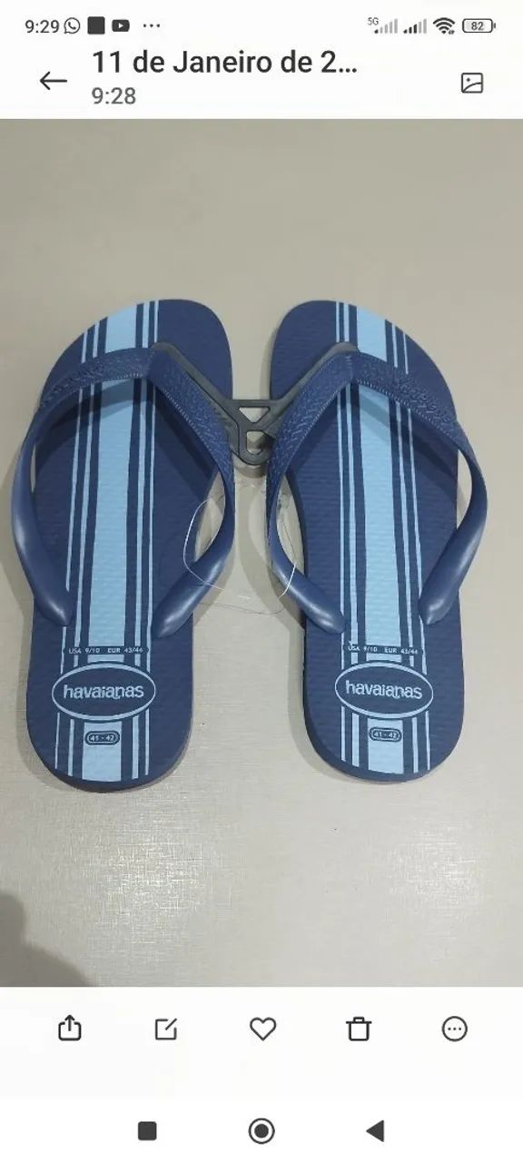 Chinelo havaianas essential ORIGINAL