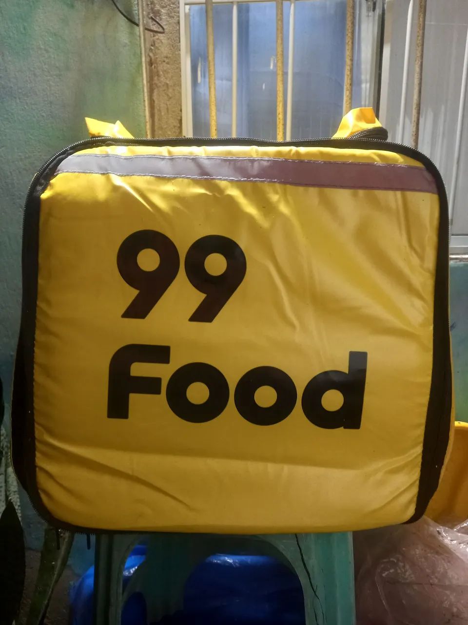 Bag da 99 food em estado de nova