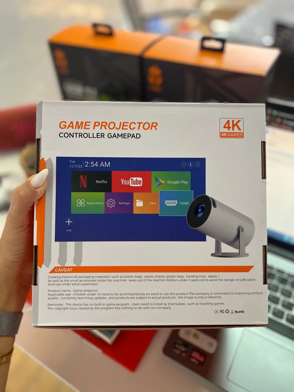 Projetor + Game - Foto 2