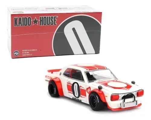 KAIDO HOUSE MINI GT 2台セット KAIDO HOUSE NISSAN SKYLINE 2000 GT-R KAIDO WORKS V2 #211 1/64 MINI