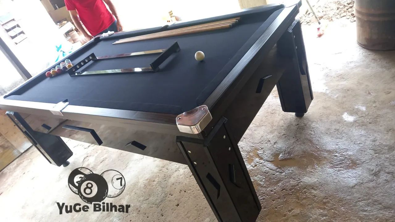Mesa de sinuca bilhar a melhor da região com campo de ardósia - Foto 2