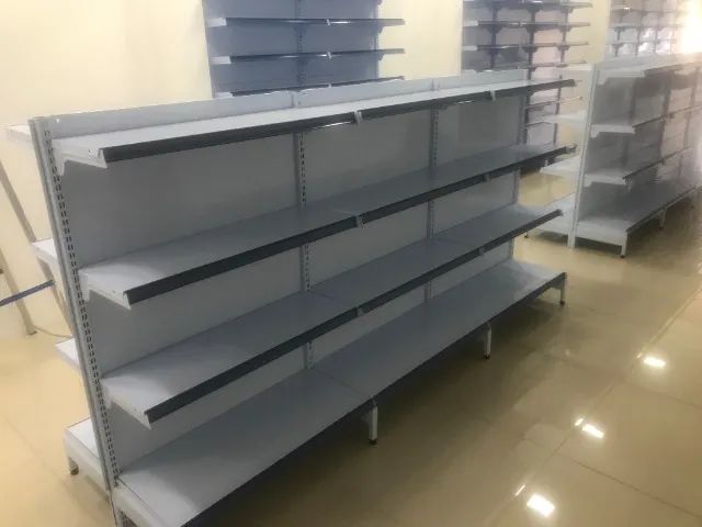 Somos fornecedores de gôndolas comerciais nas versões de parede, centrais e de ponta - Foto 3