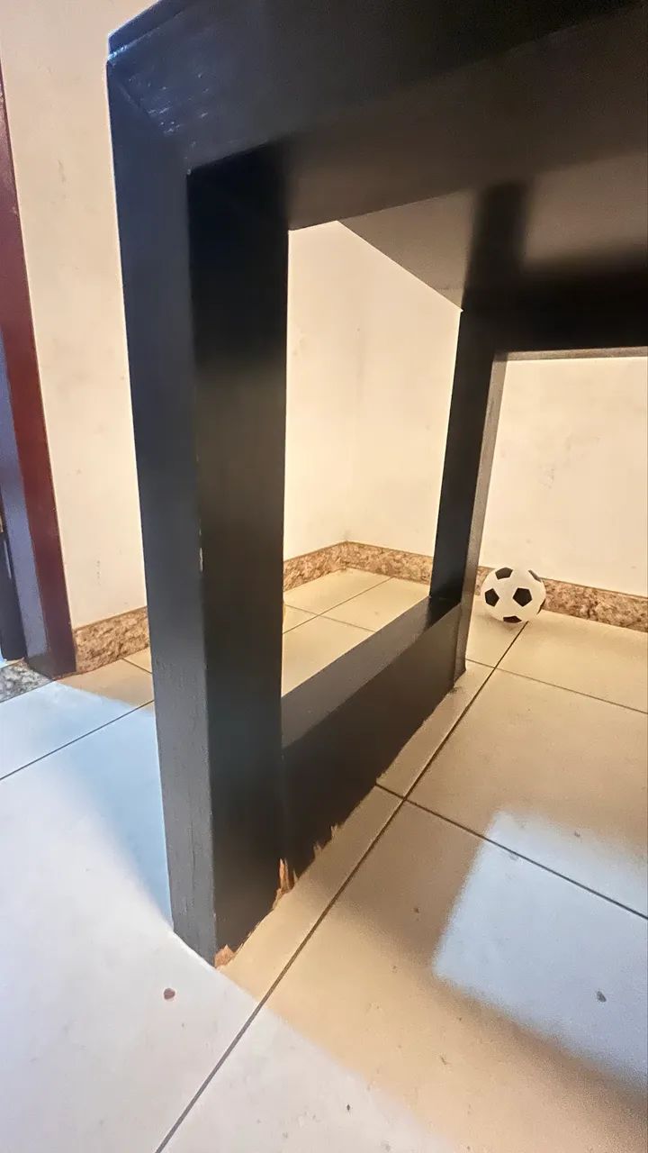 Mesa de vidro sem cadeira - Foto 2
