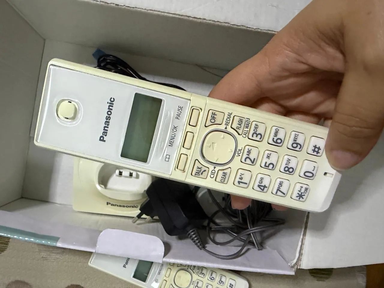 Telefone sem fio - Panasonic em perfeito estado!!! - Foto 5