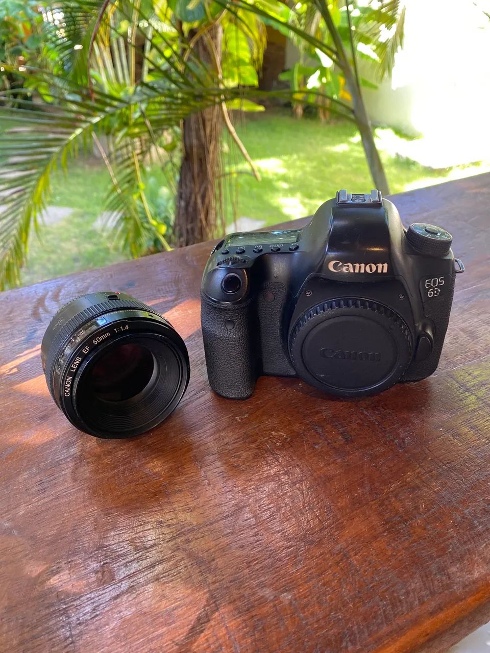 Canon EOS 6D Câmera Profissional Digital + Lente 50mm f1.4 + 2 baterias e carregador - Foto 3