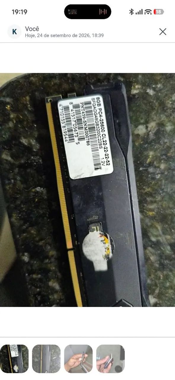 Memória ddr4 3200mhz - Foto 4