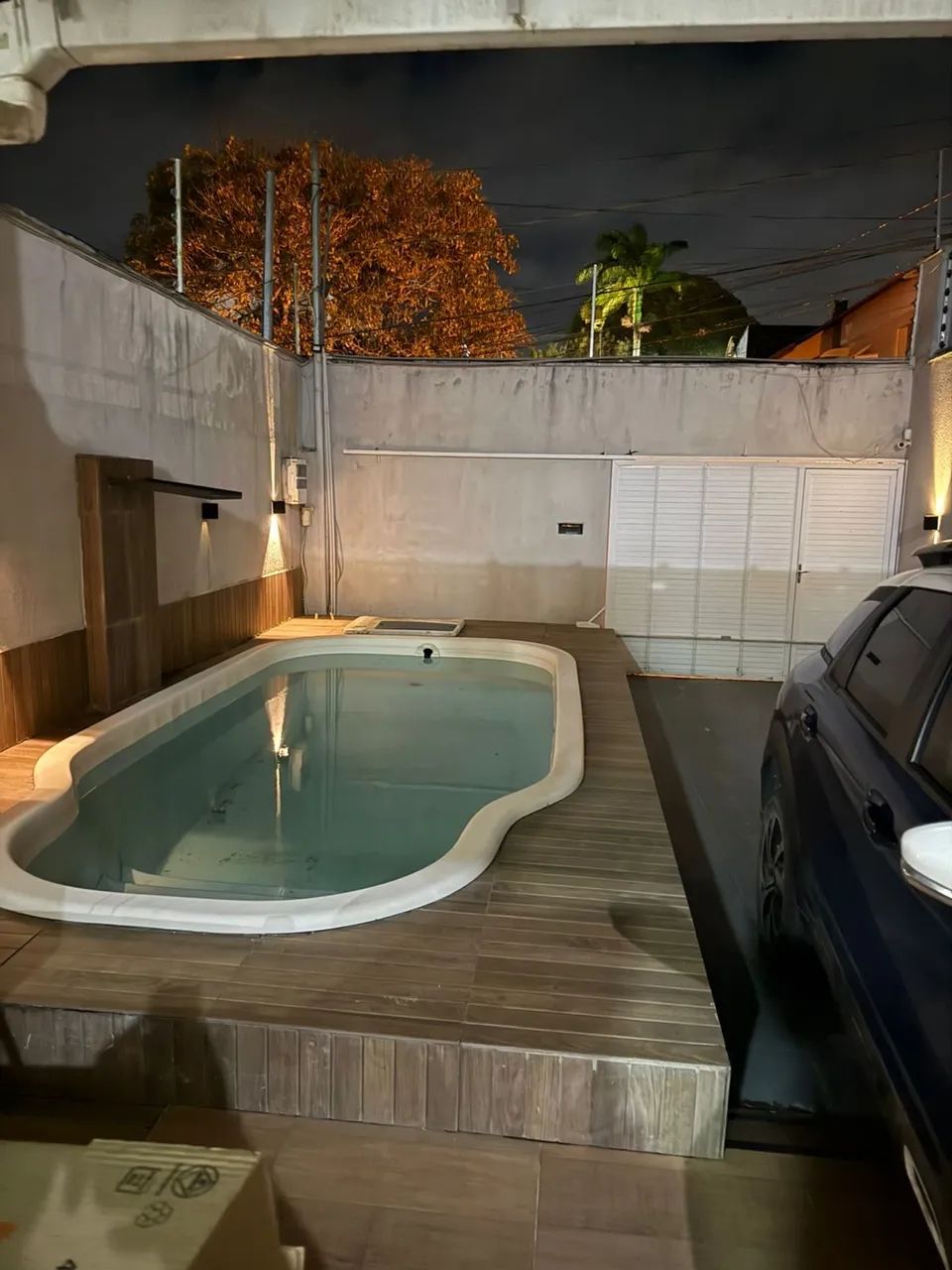 Piscina de fibra