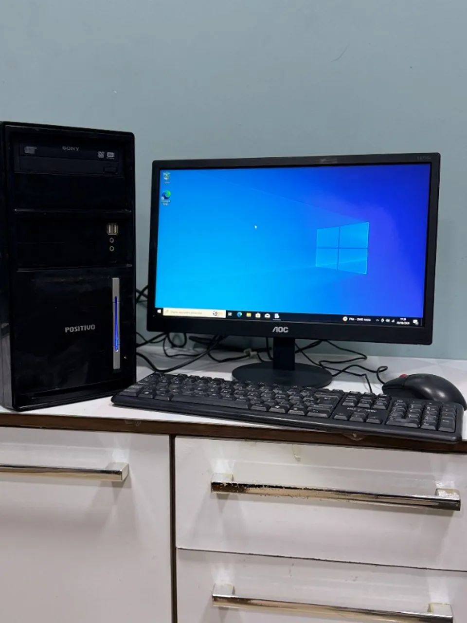 Computador Completo Core i5 4GB HD 320GB + Monitor 19 Polegadas  