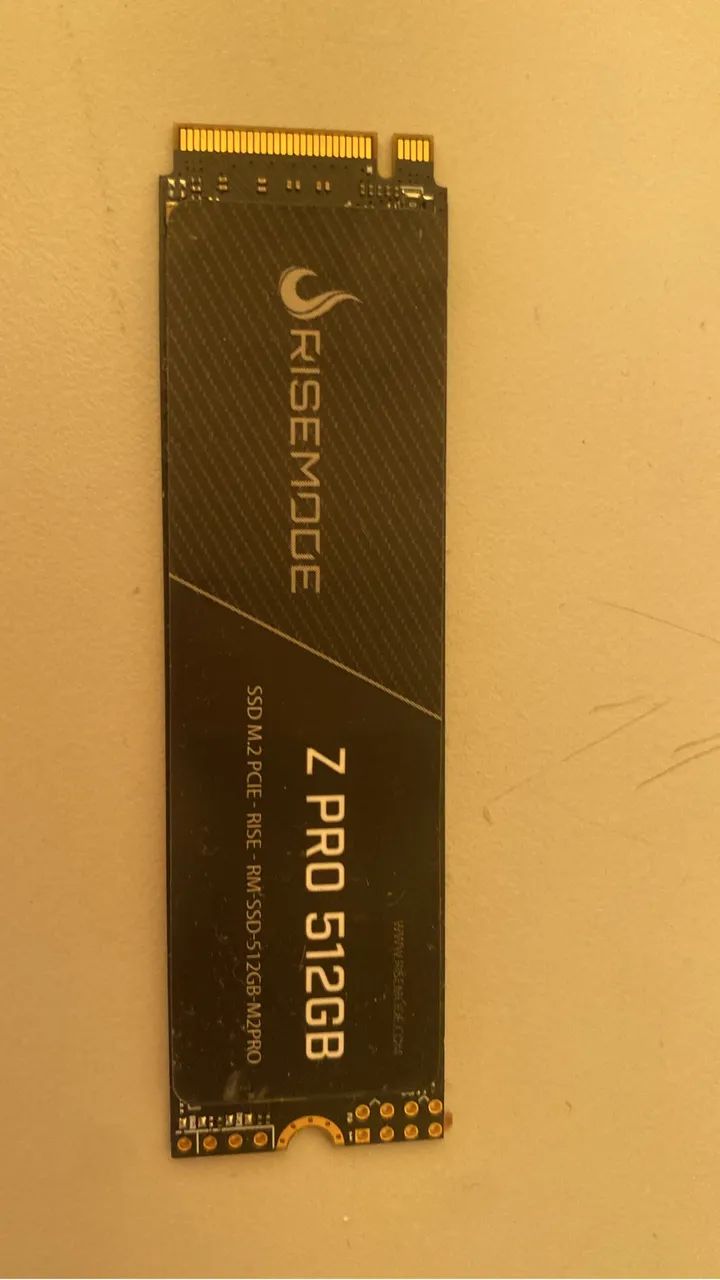 SSD NVME RISE MODE 512gb, 3200mgz