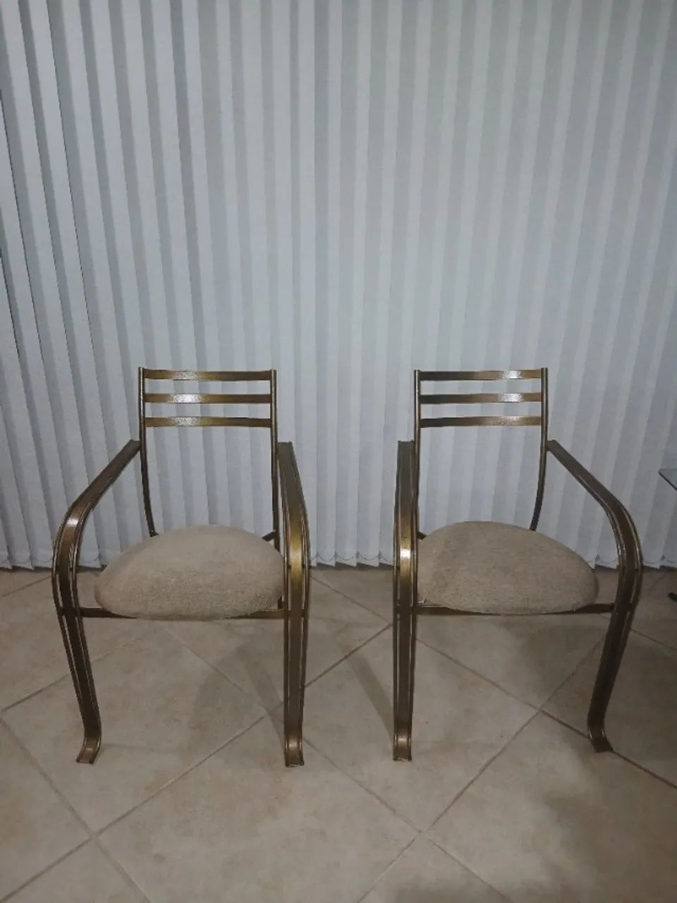 2 cadeiras de ferro - Foto 3