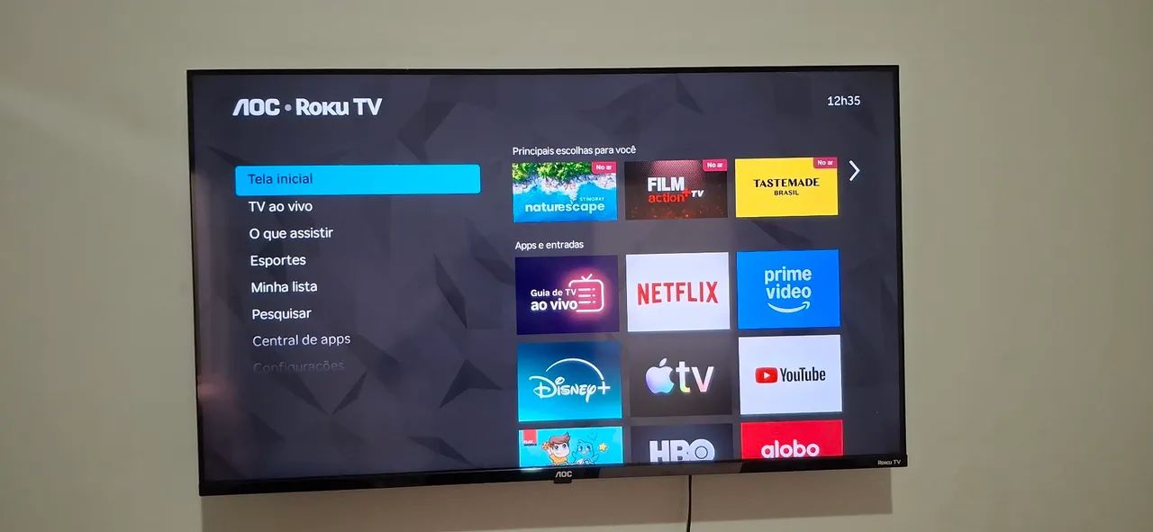 Tv 43 polegadas smart 2 meses de uso - Foto 2