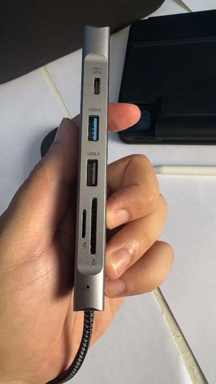 iPad Pro 11" M4 (256GB) + Hub NVMe/HDMI + Kit Tecl. Premium ESR + Case + Mouse - C/fatura - Foto 4