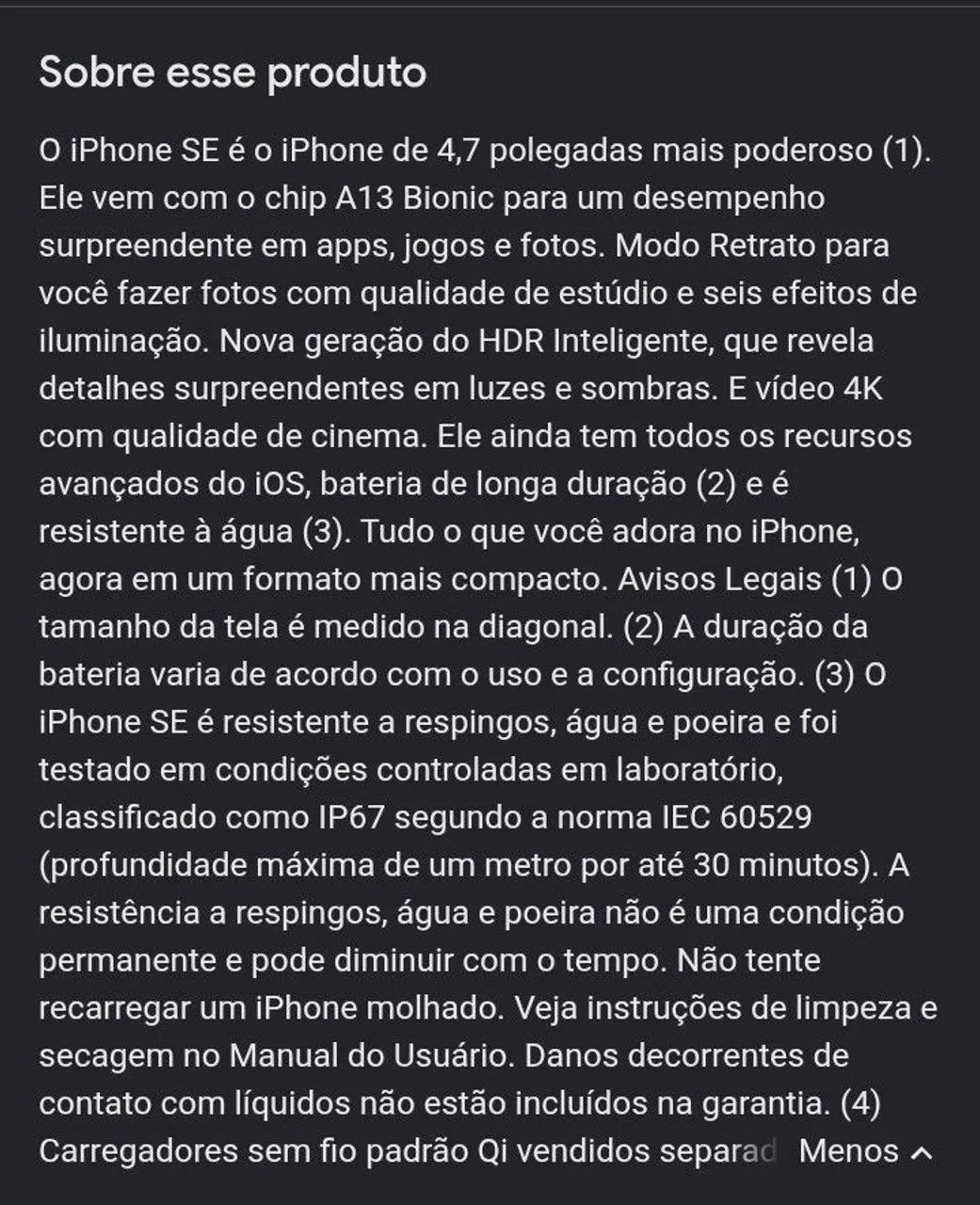 Iphone SE 128 GB - Foto 5