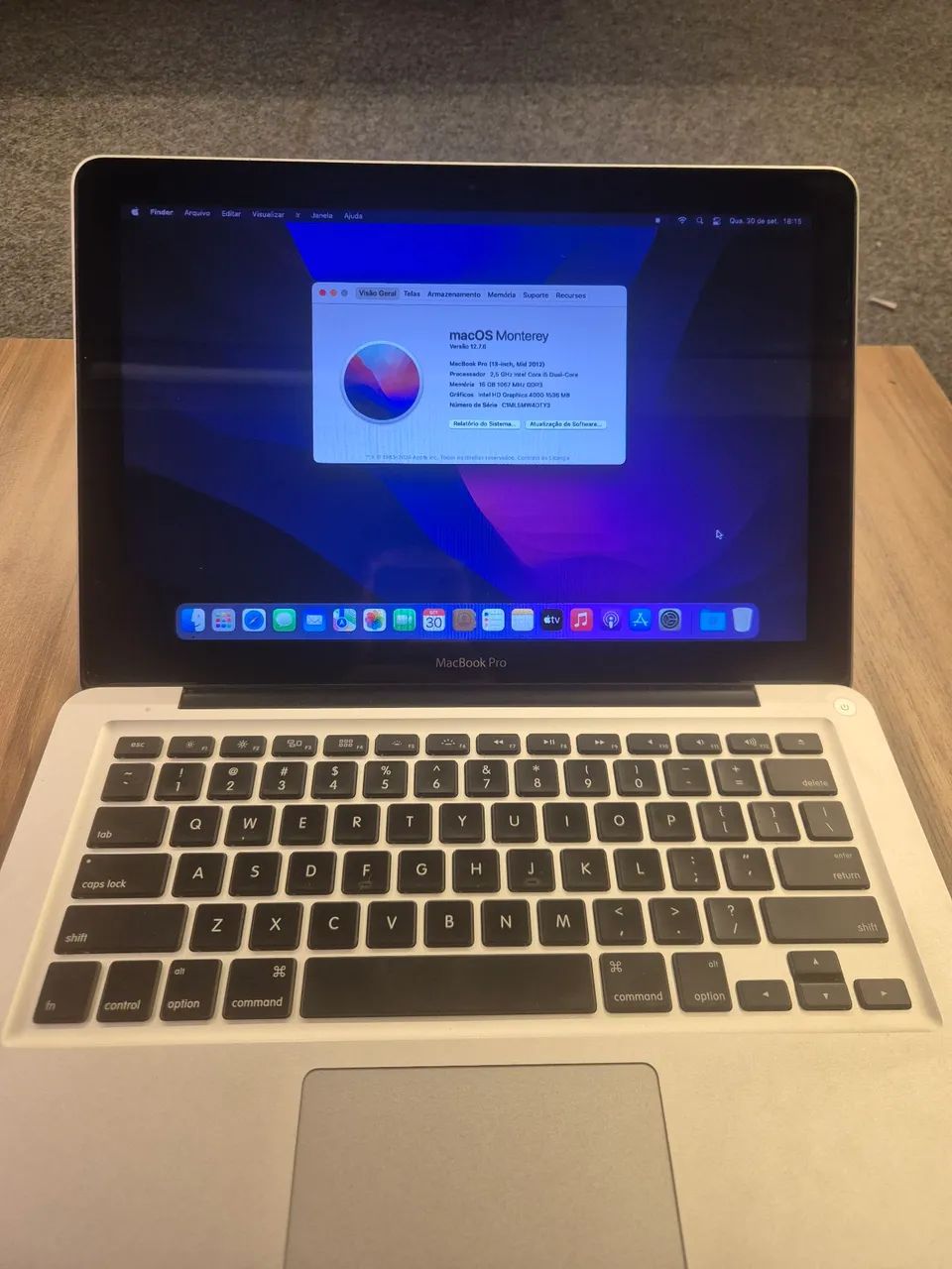 MacBook Pro 13 Polegadas Mid 2012 | 16GB RAM | 240GB SSD - Foto 2