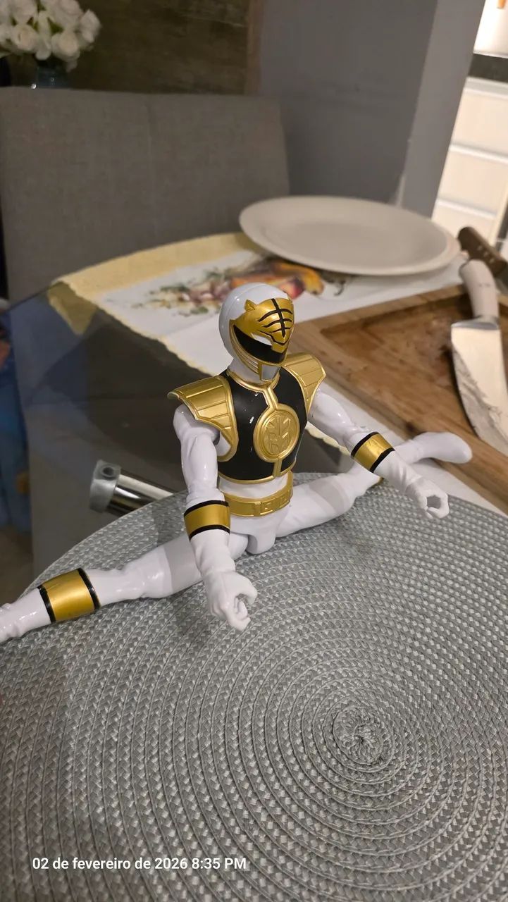 Boneco power ranger articulado - Foto 2
