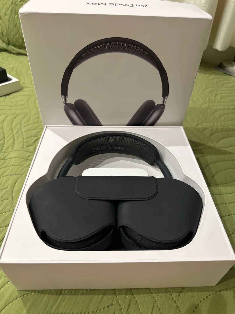 AirPods Max Apple Space Gray Original + Caixa e Acessórios - Fones