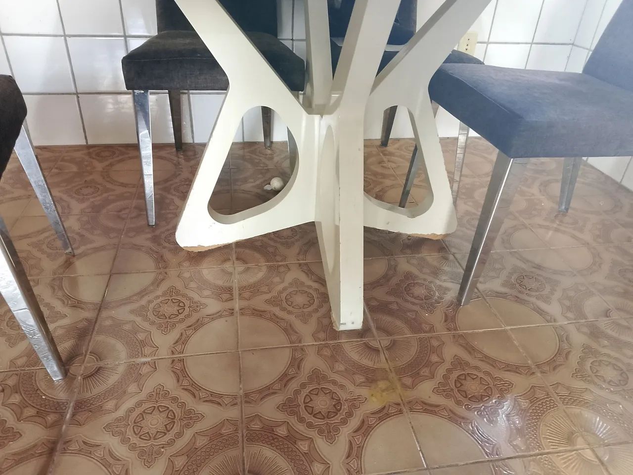 Mesa vidro 1,40 x 1,40 - Foto 4
