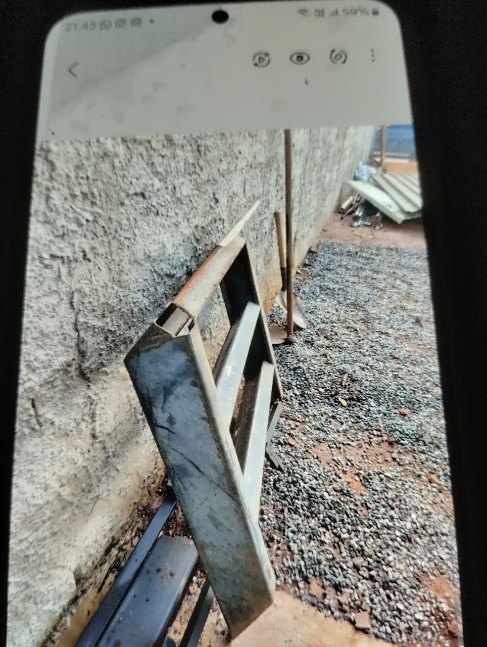Escada de ferro  - Foto 2
