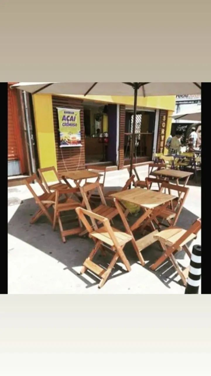 Mesas e cadeiras  - Foto 3