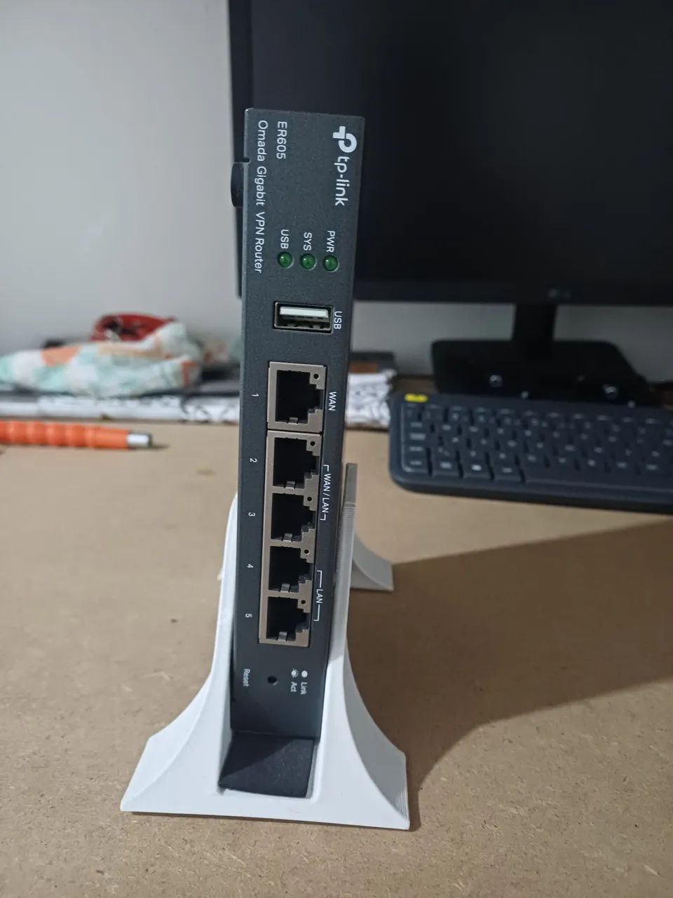 roteador TP-Link Omada ER605 (Gigabit VPN / Multi-WAN - Foto 2