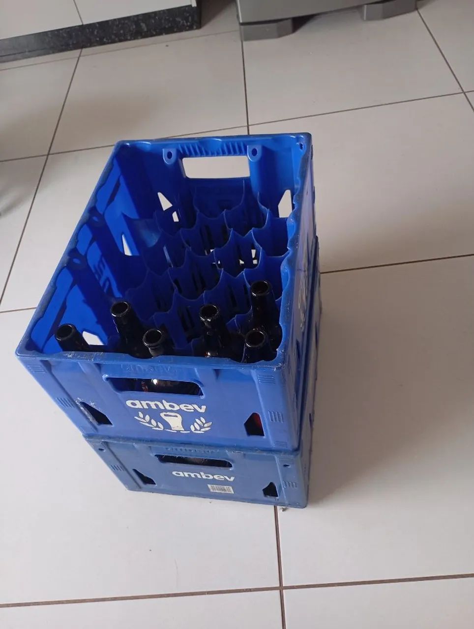 2 caixa AmBev + 29 garrafinha 