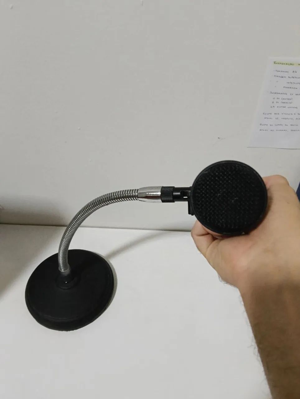 Microfone Audio Technica AT 2020 + suporte - Foto 3