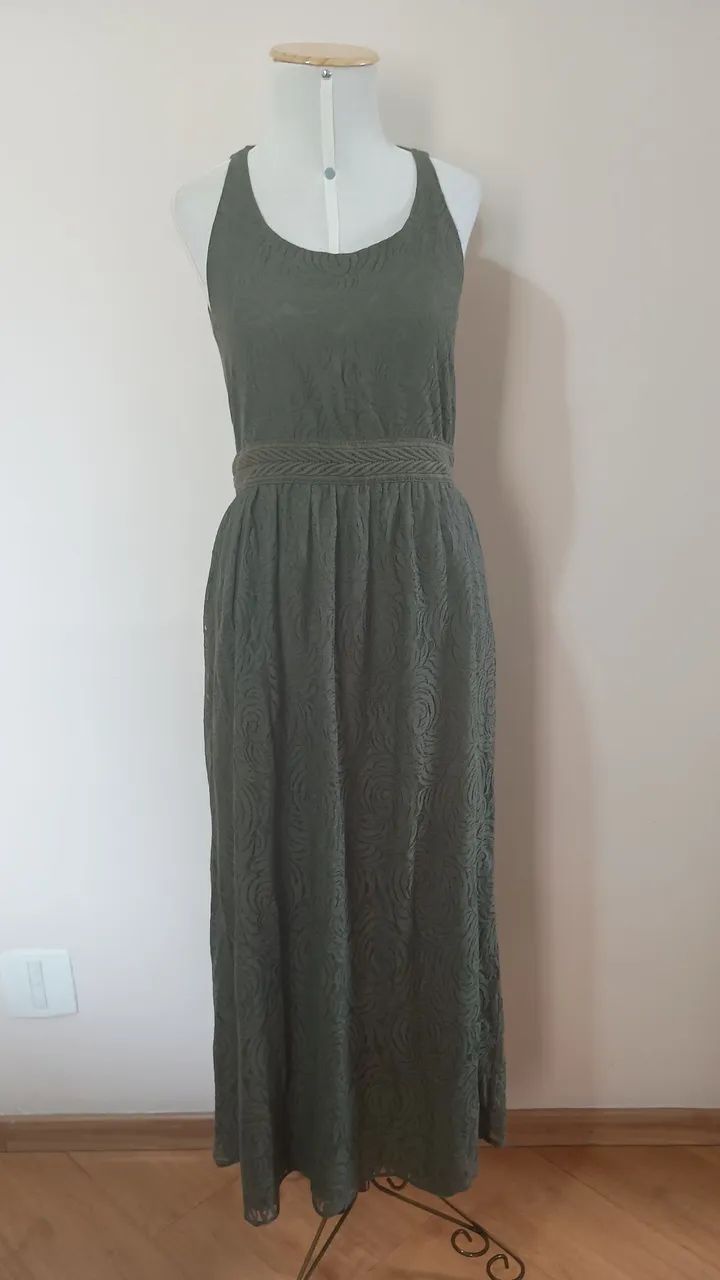 Vestido longo Farm