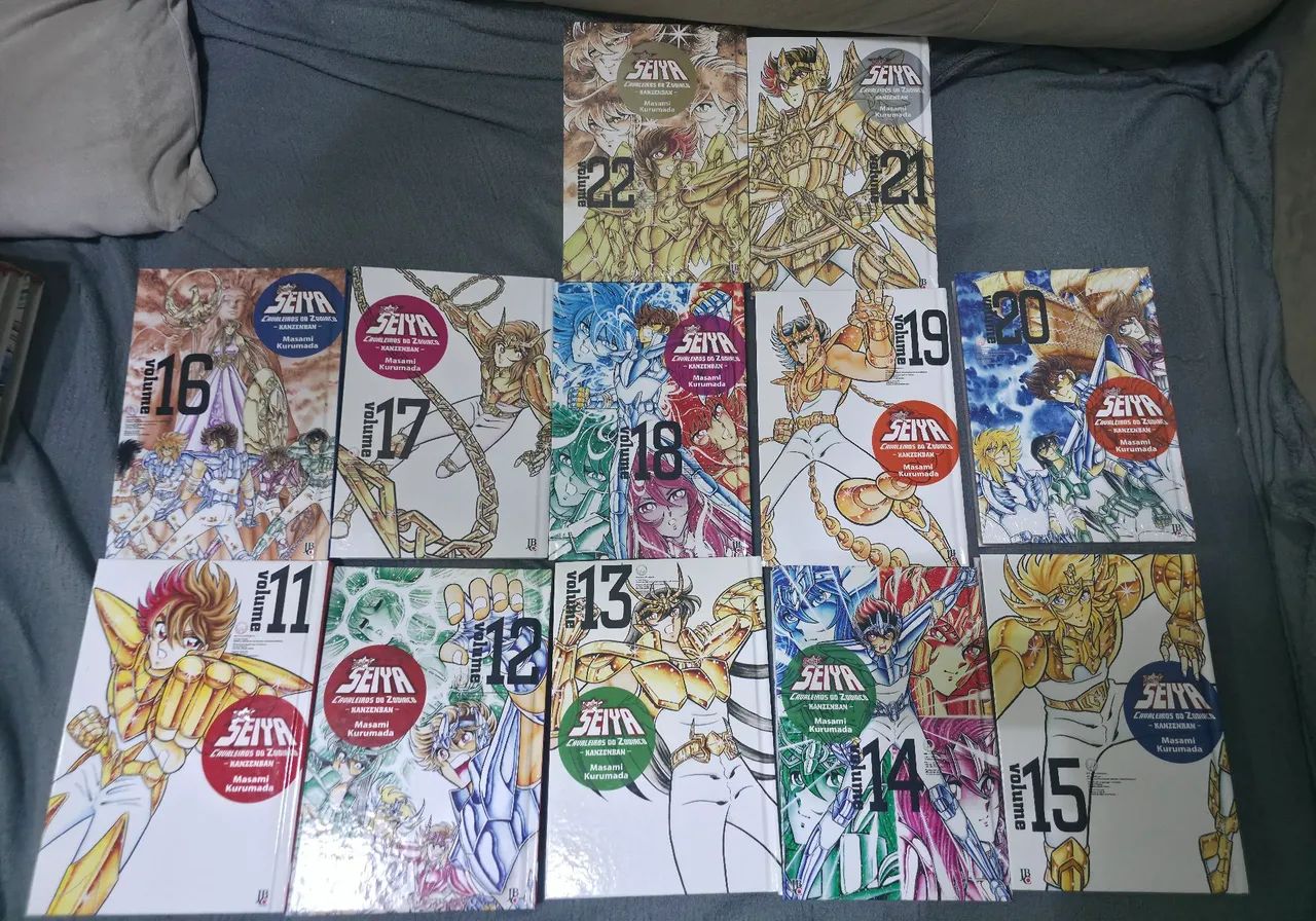 Kanzenban Cavaleiros do Zodíaco completa - Livros e revistas
