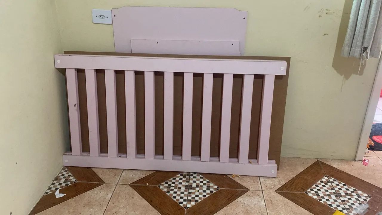 Berço com colchão R$120,00 - Foto 2