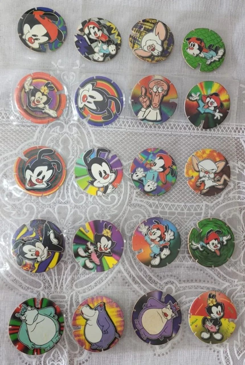 Coleção Tazos Animaniacs Elma Chips - Foto 3