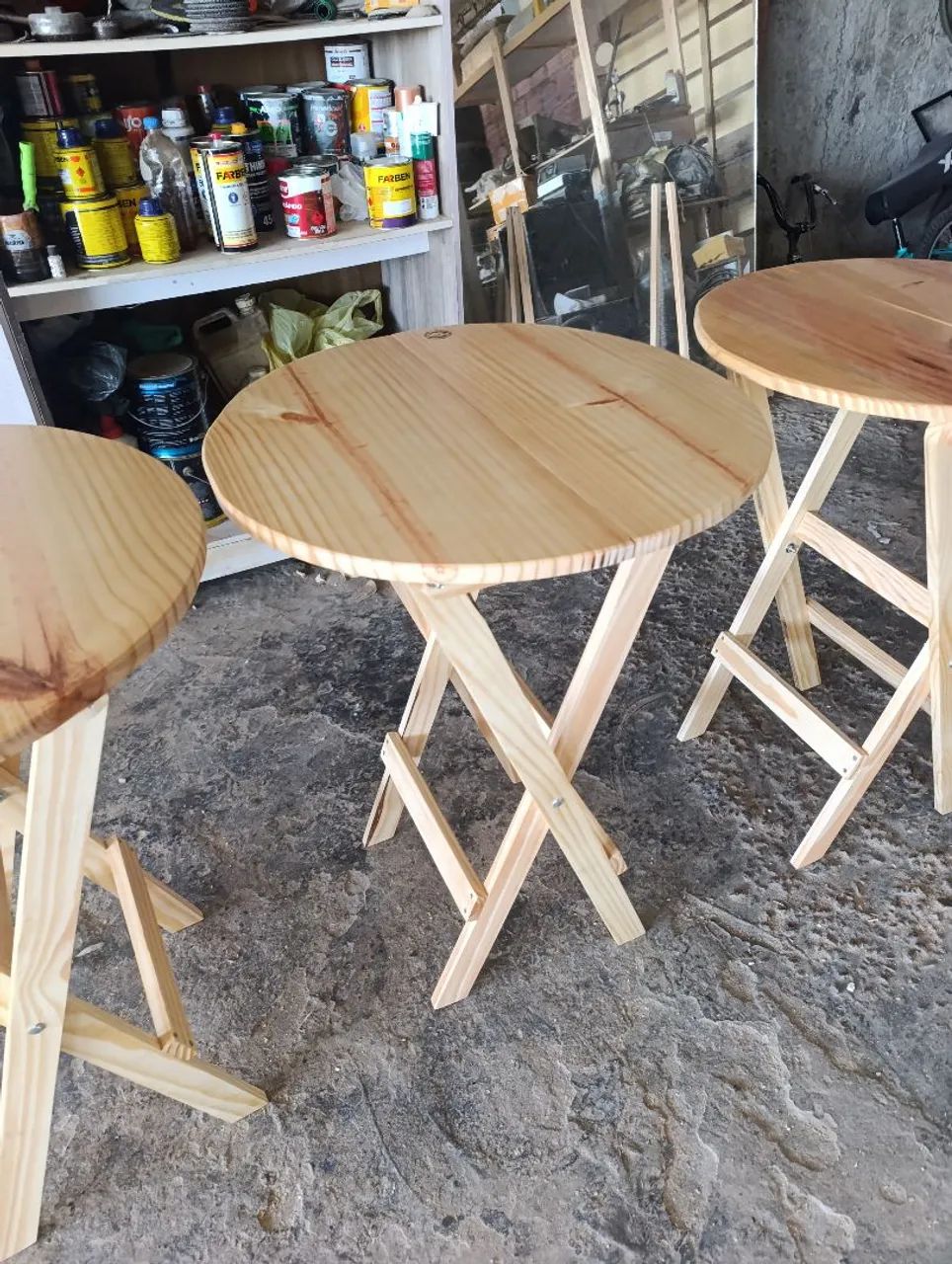 Mesa bistrô (fabricamos) sempre disponível!  - Foto 5