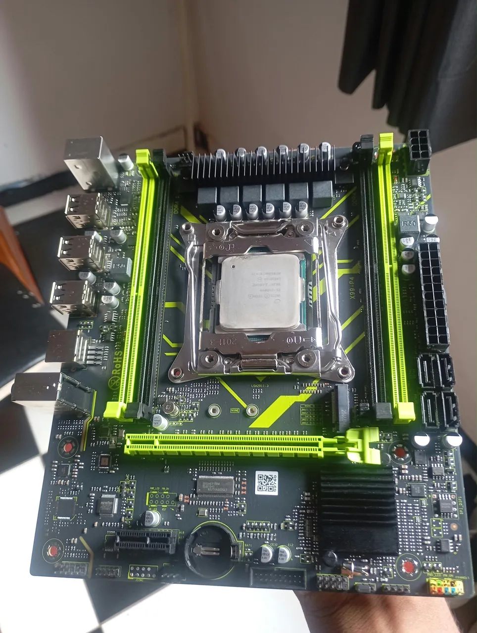 Placa mãe x99 soyo com processador e5 2680v4 novos