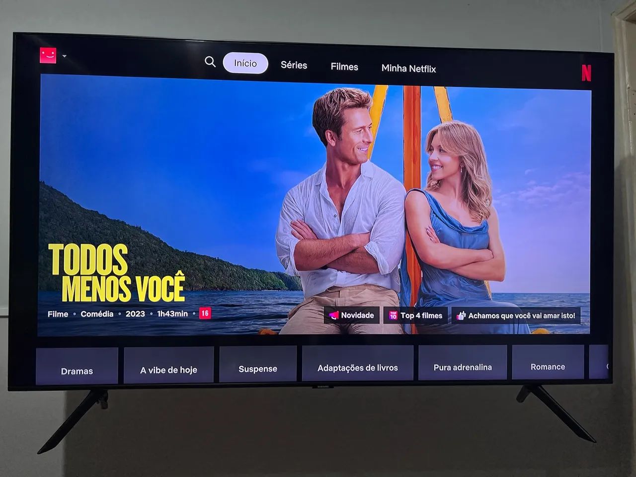 TV Qled 55 Polegadas / Samsung Q60  - Foto 4