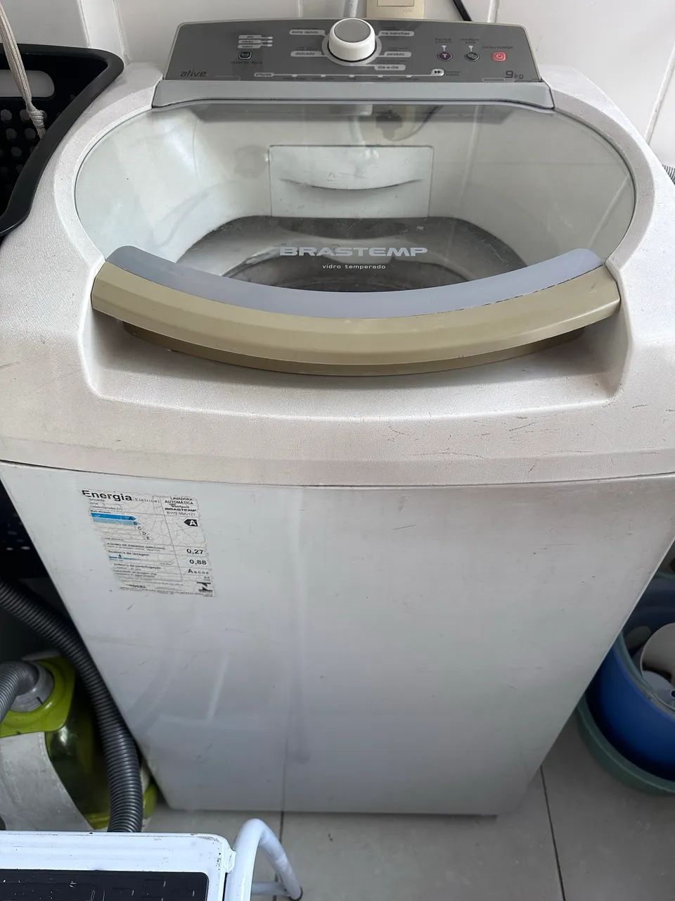 Máquina de lavar Brastemp em bom estado de funcionamento 