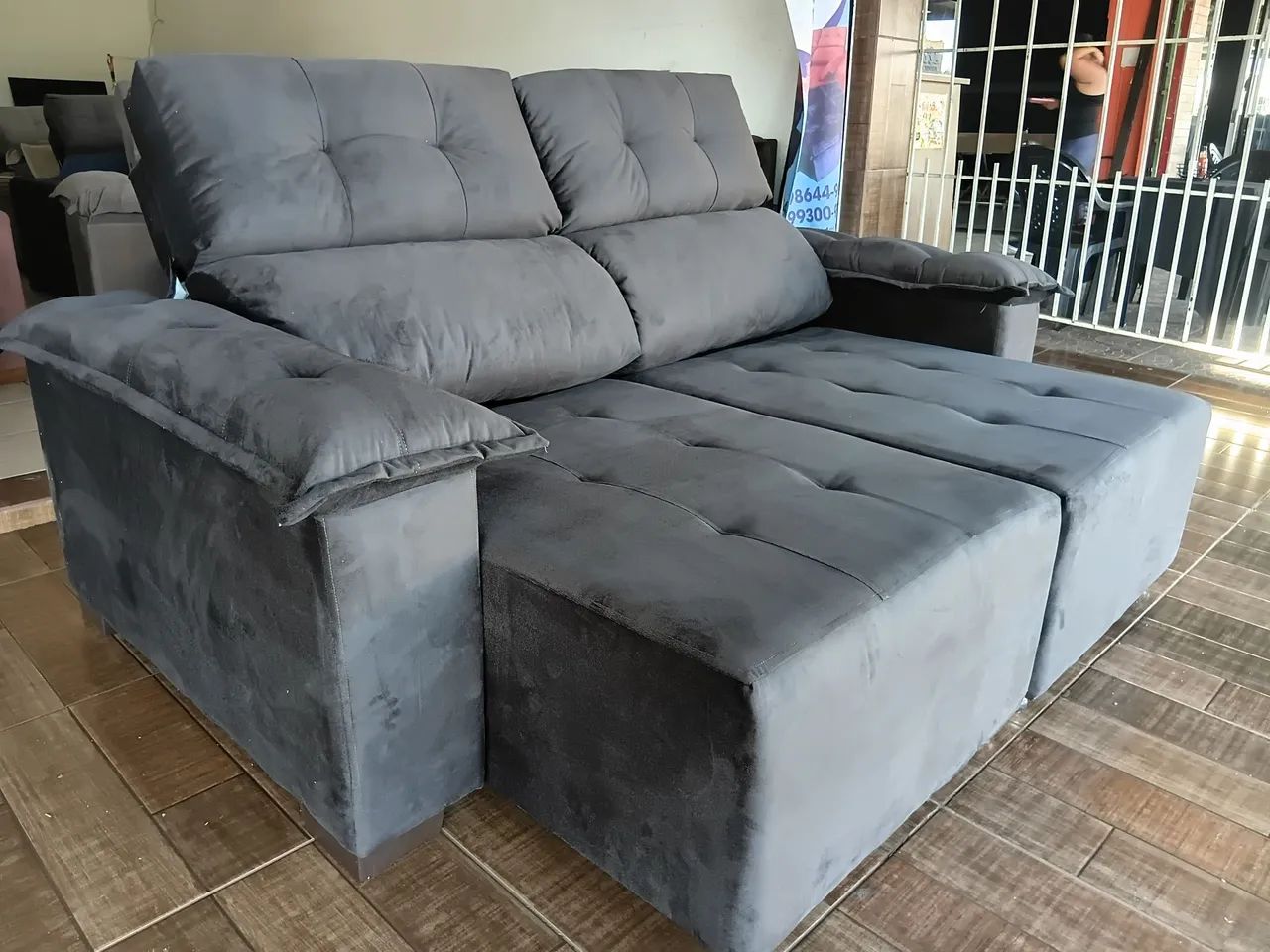Sofa Retrátil e Reclinavel Pronto Entrega.  - Foto 3