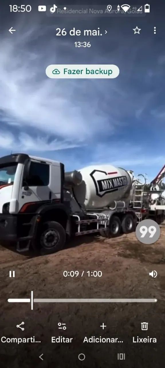 Concreto usinado 