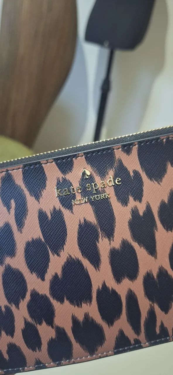 carteira kate spade oncinha - Foto 2