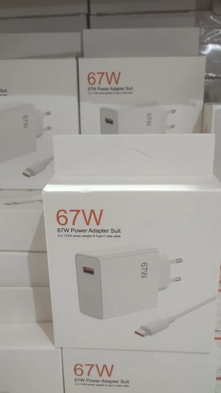 Carregador W67 novo 