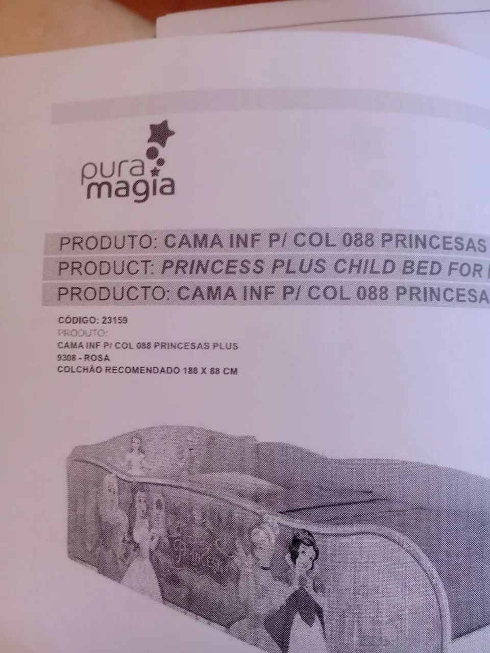 Cama infantil princesas  - Foto 3