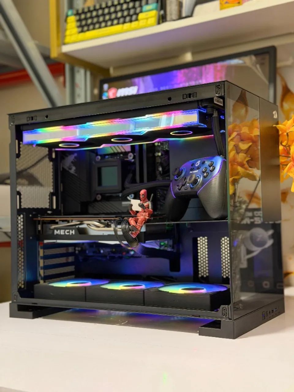 PC Gamer i5 13th + RX 6750XT + 16GB DDR5 - TOP - Foto 5