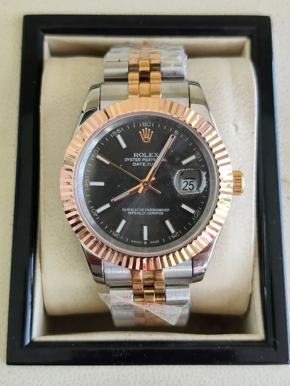 Relógio Rolex DatJust Royal Misto automático Exclusivo 