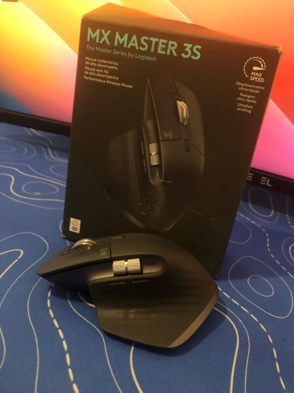 Mouse Logitech MX Master 3S - Grafite (Seminovo) - Foto 2
