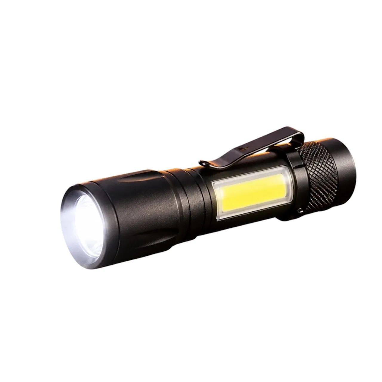LANTERNA LED COM LUZ LATERAL COB - Foto 4
