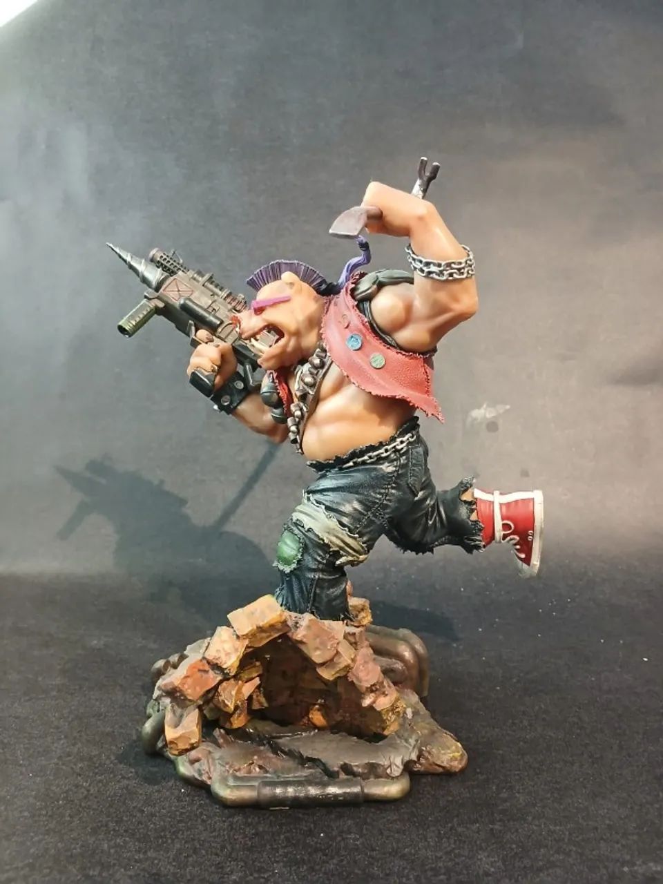 Estátua Bebop - Tmnt - Bds - Art Scale 1/10 - Iron Studios - Foto 4