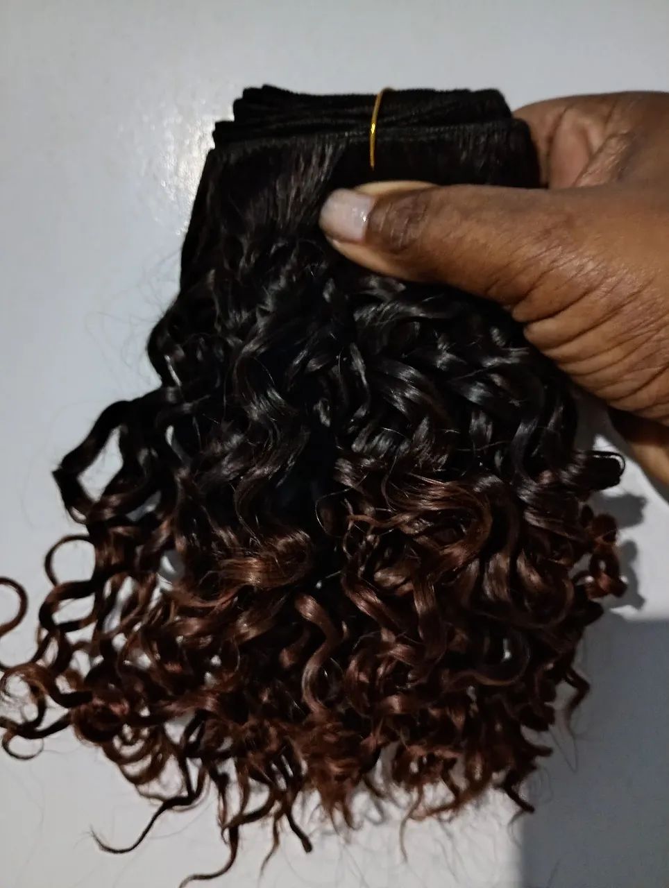 Cabelo humano na tela