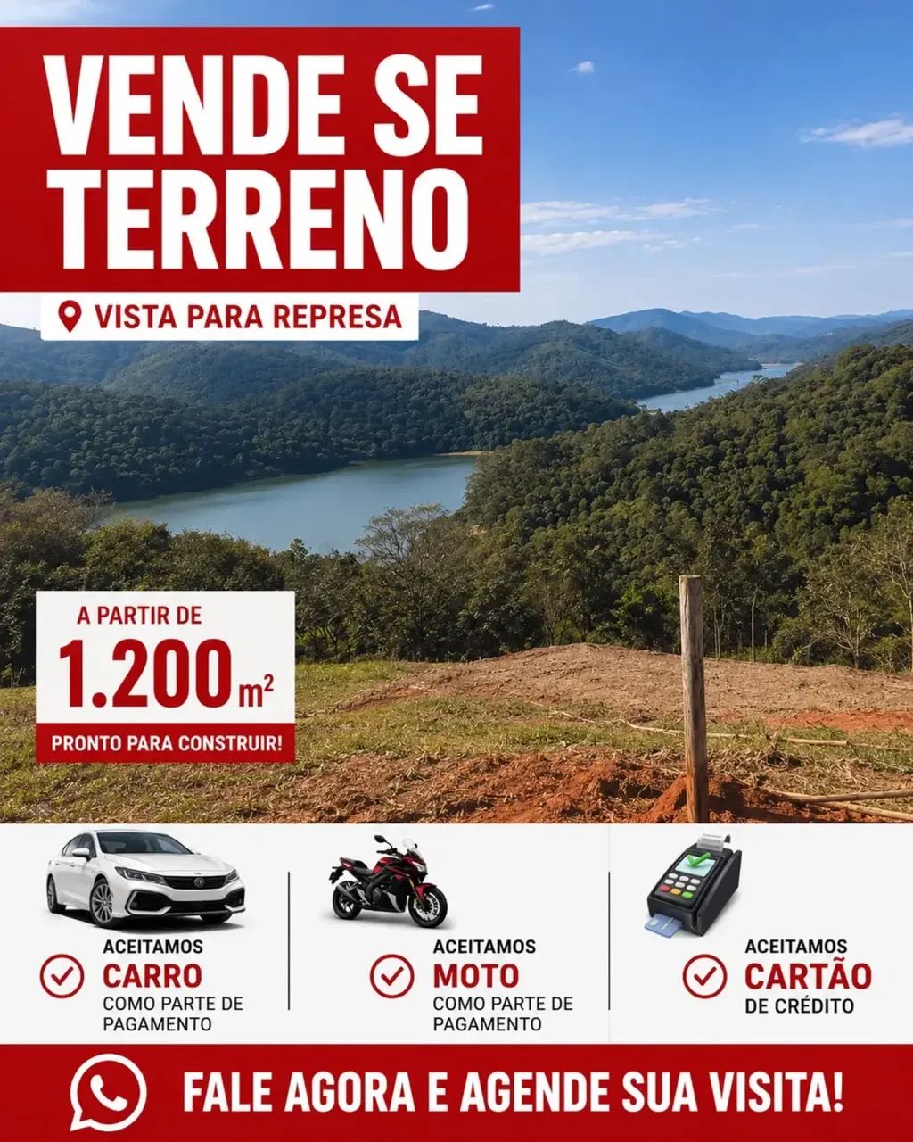 Lote Documentado e Pronto para Construir / Parcelas em até 72x