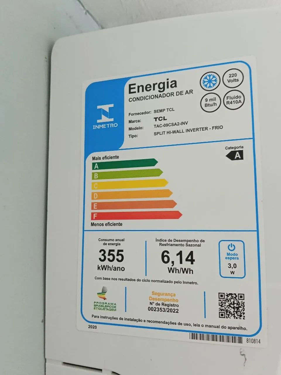 Vendo split 9.000btus - Foto 5